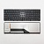 Клавиатура для ноутбука Asus K60 черная с рамкой, с подсветкой